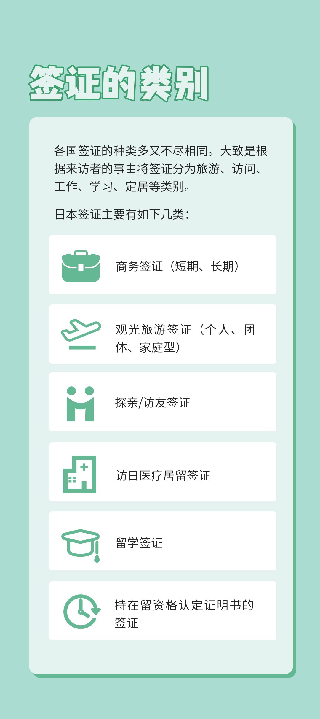 簽證？在留？一句話(huà)就明白了(圖4)